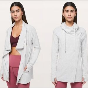 NWOT Lululemon Coast Asymmetrical Easy Wrap Sweater/Jacket